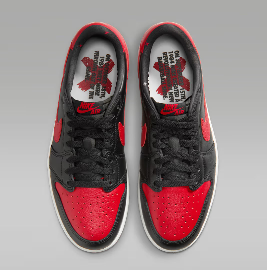 Air Jordan 1 Low OG Banned Mens Shoes 4