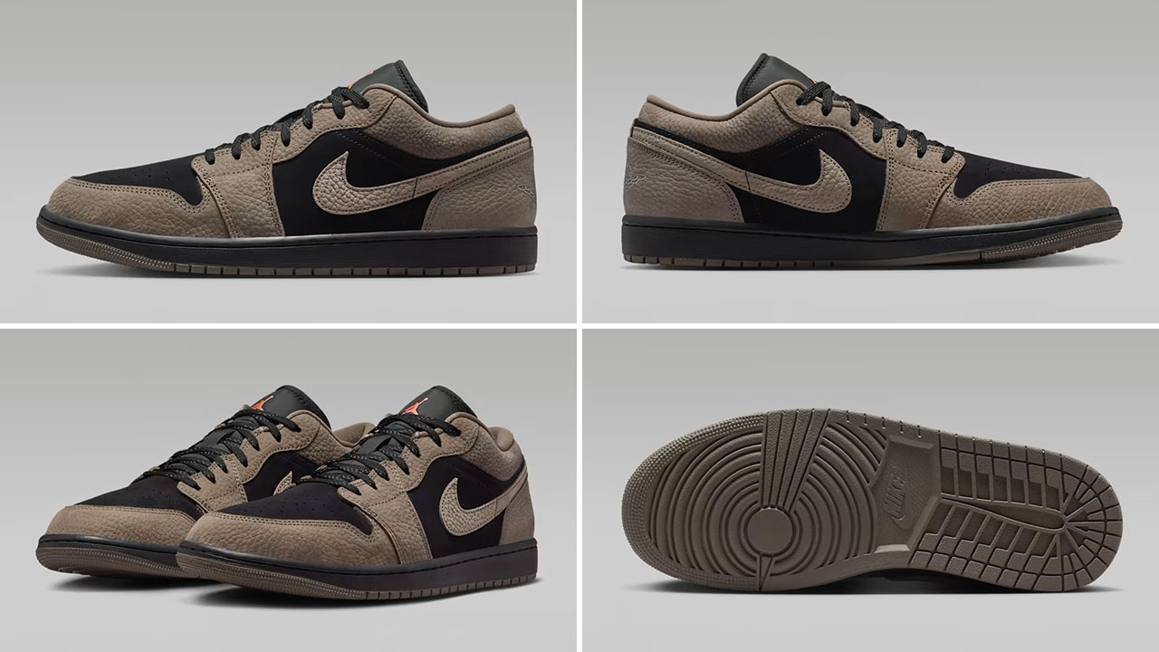 Air Jordan 1 Low Olive Grey SE IB7109-005