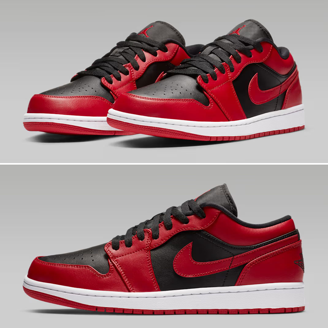 Air Jordan 1 Low Reverse Bred 2026 Mens Shoes 553558-606