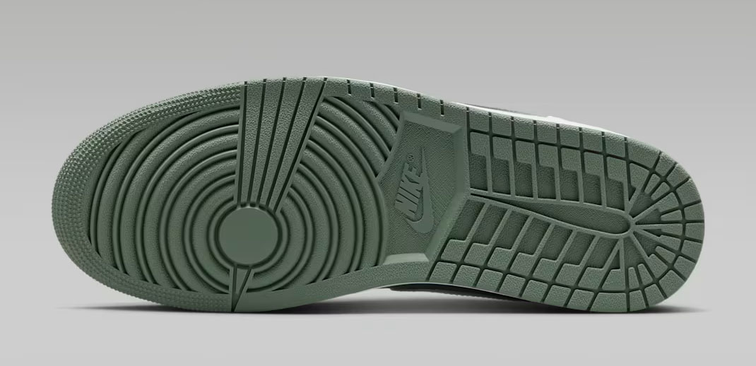 Air Jordan 1 Mid Vintage Lichen Mens Shoes 6