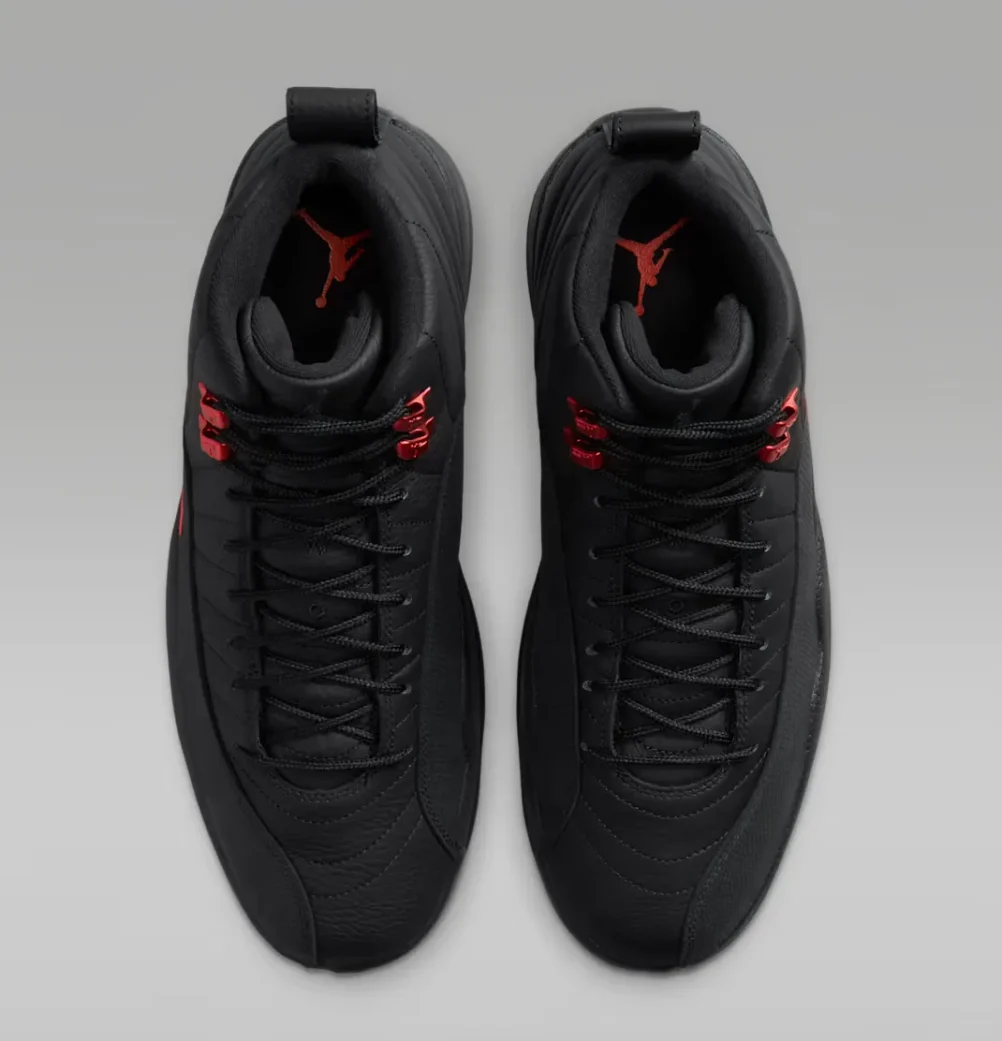 Air Jordan 12 Bloodline Inside View Official Image