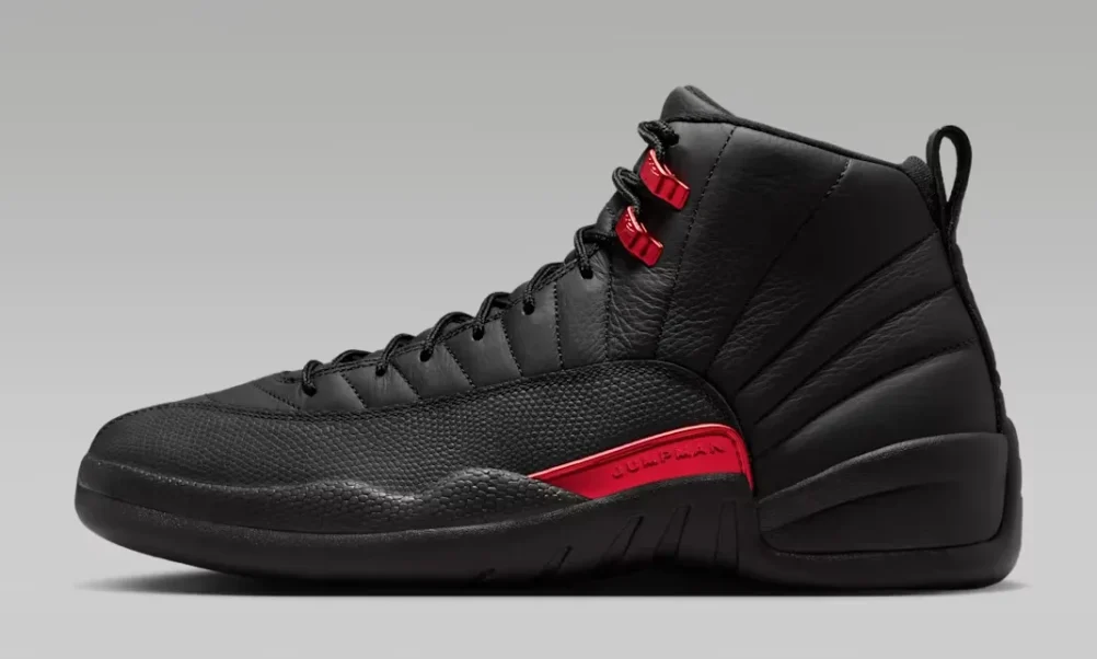 Air Jordan 12 Bloodline Lateral Side View Official Image