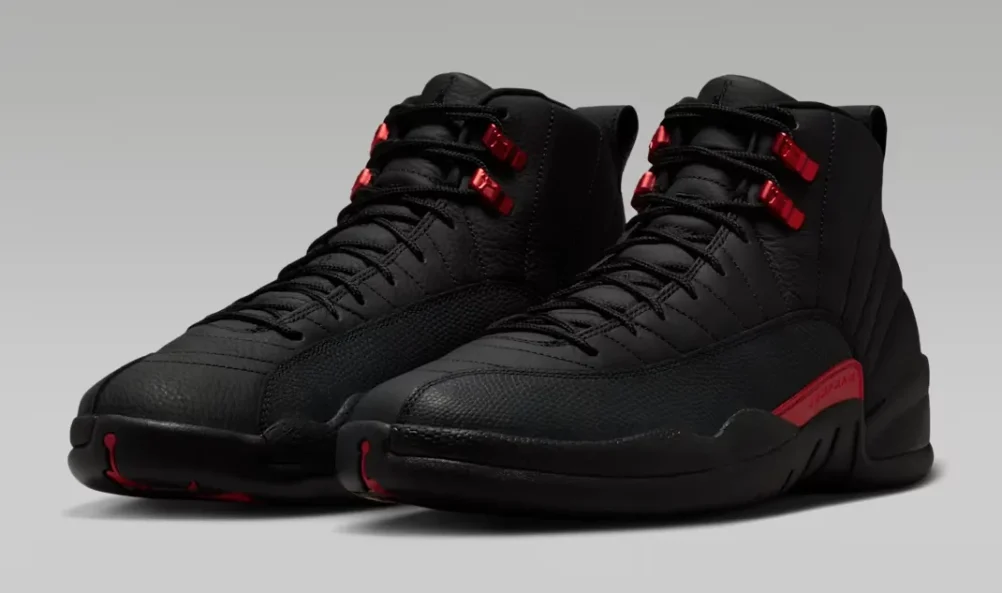Air Jordan 12 Bloodline Top View Official Image
