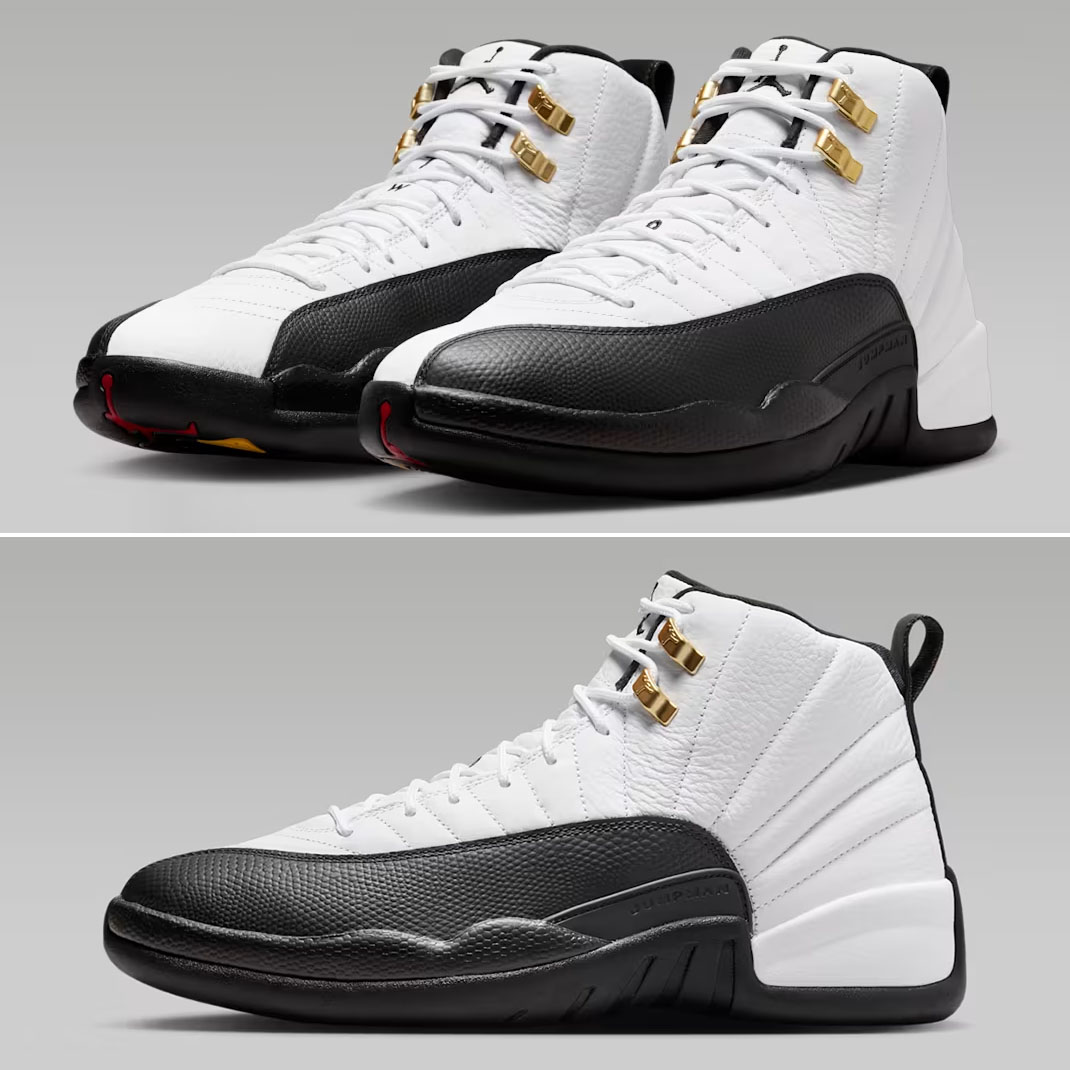Air Jordan 12 Taxi 2025 Mens Shoes CT8013-117