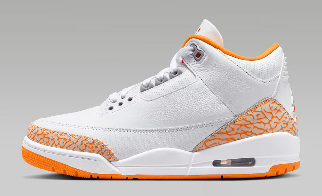 Air Jordan 3 Orange Citrus Womens Shoes CK9246-101