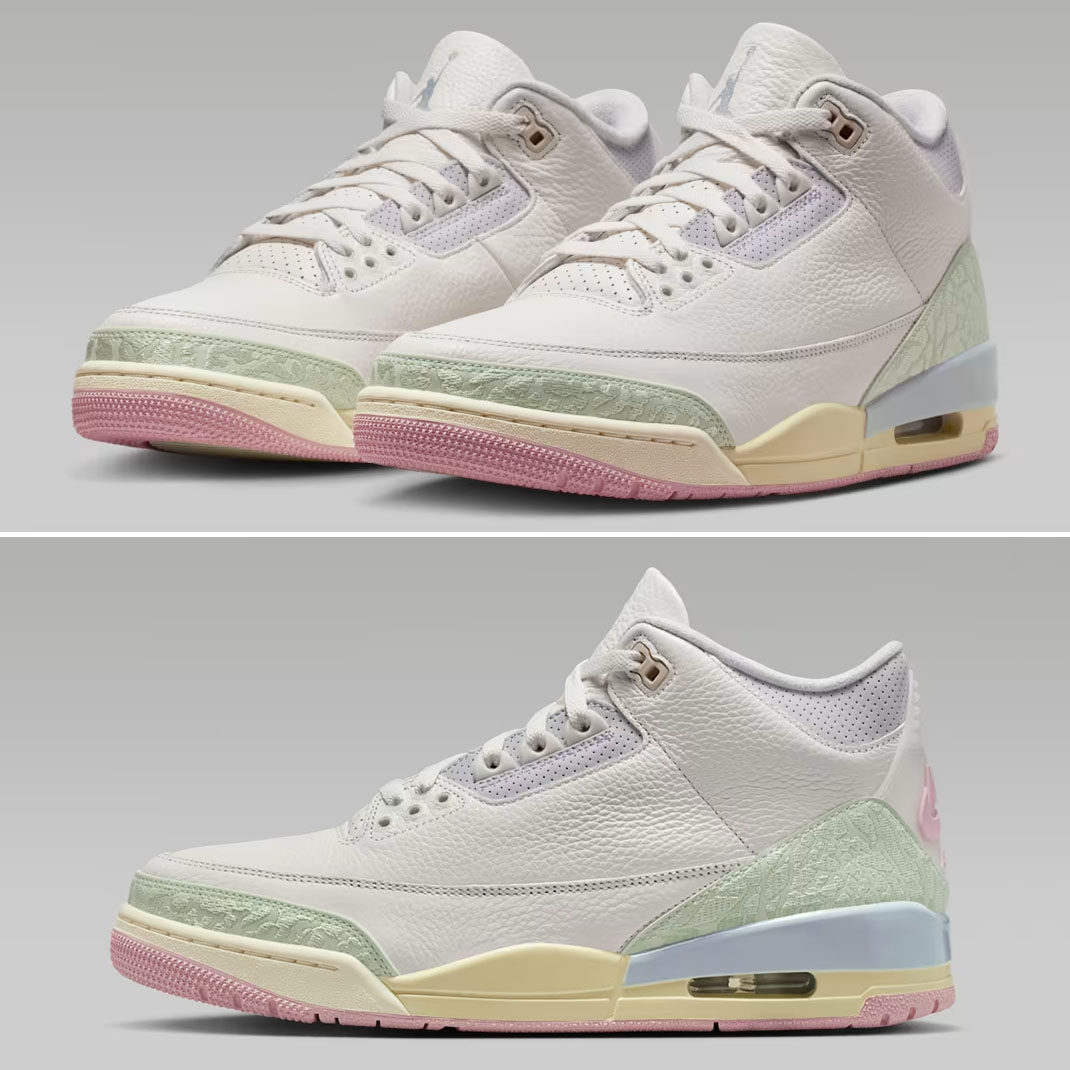 Air Jordan 3 Spring is in the Air Easter 2026 Mens Sneakers IF4396-100