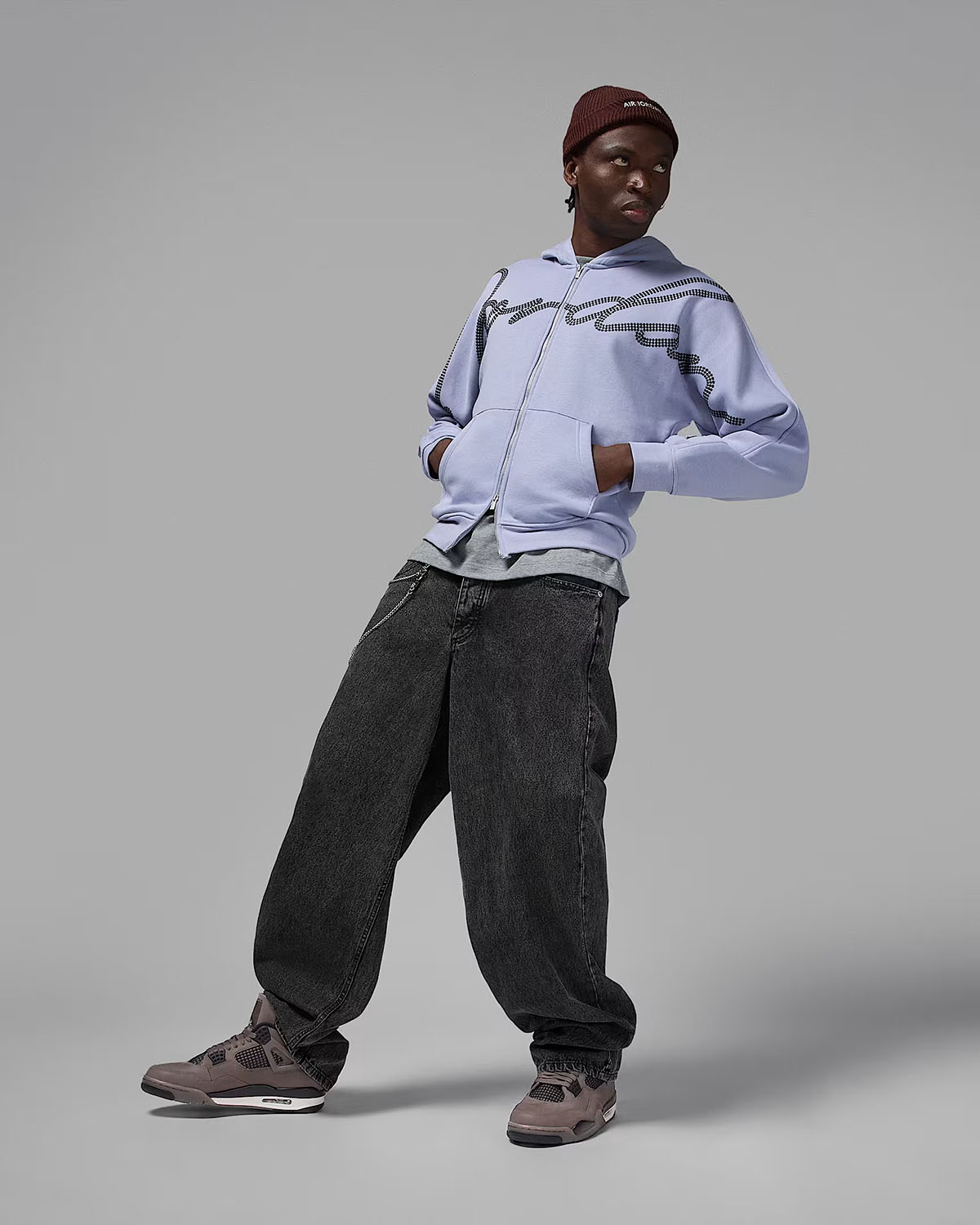 Air Jordan 4 Cave Stone Mens Shoes 11