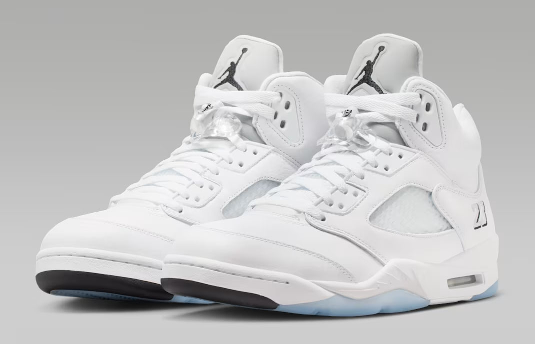 Air Jordan 5 White Metallic 2026 Mens Shoes 1