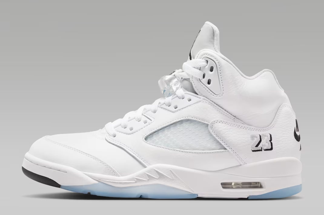 Air Jordan 5 White Metallic 2026 Mens Shoes 2