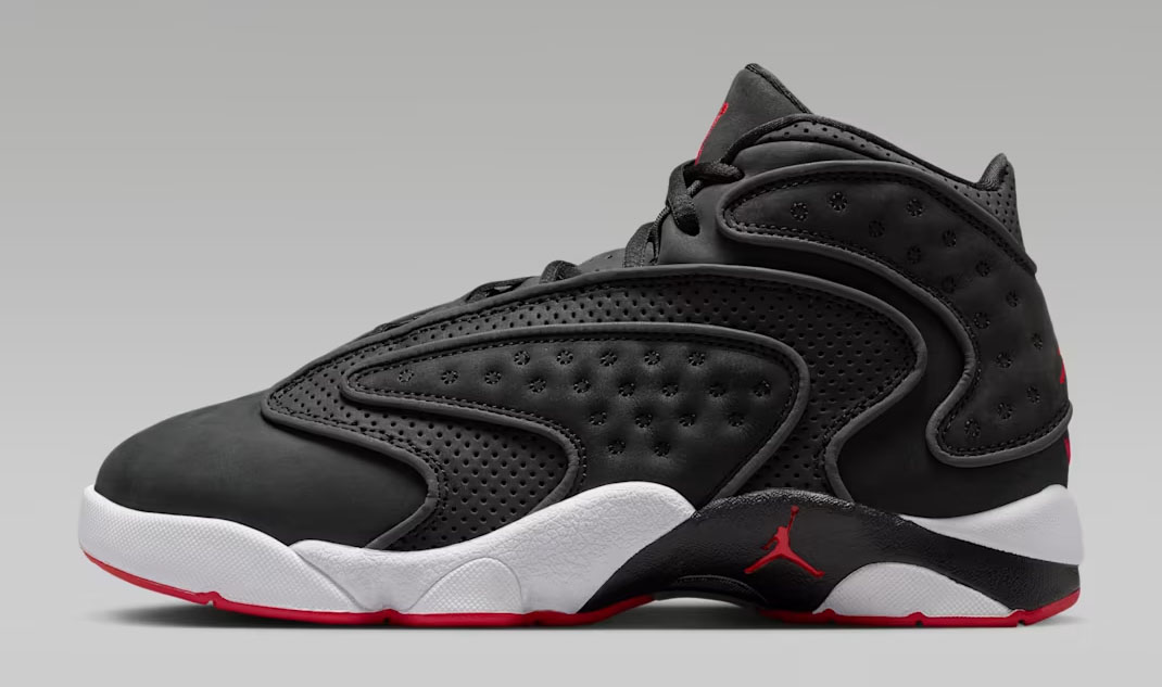 Air Jordan OG Black White University Red Womens Sneakers CW0907-002