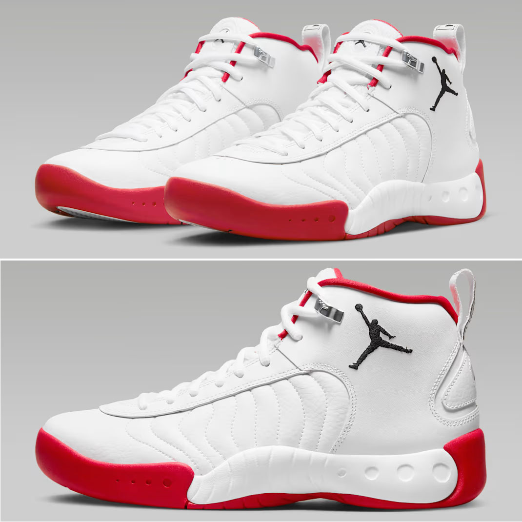 Jordan Jumpman Pro White True Red Black Mens Shoes DN3686-100