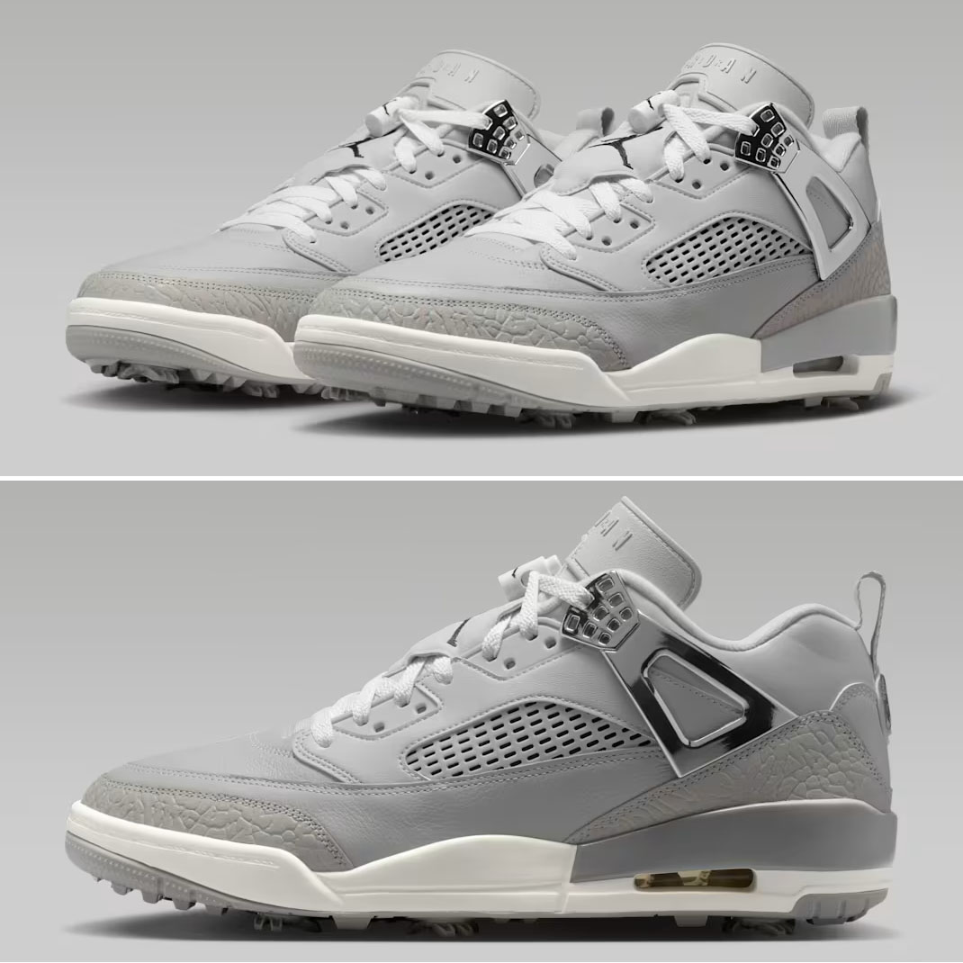 Jordan Spizike G Light Iron Ore Neutral Grey Golf Shoes HQ4365-001