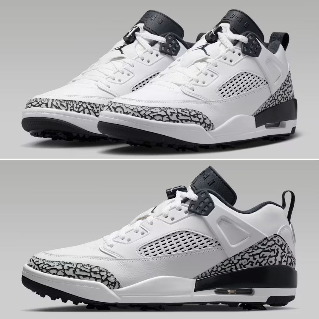 Jordan Spizike G White Obsidian Golf Shoes HQ4365-101