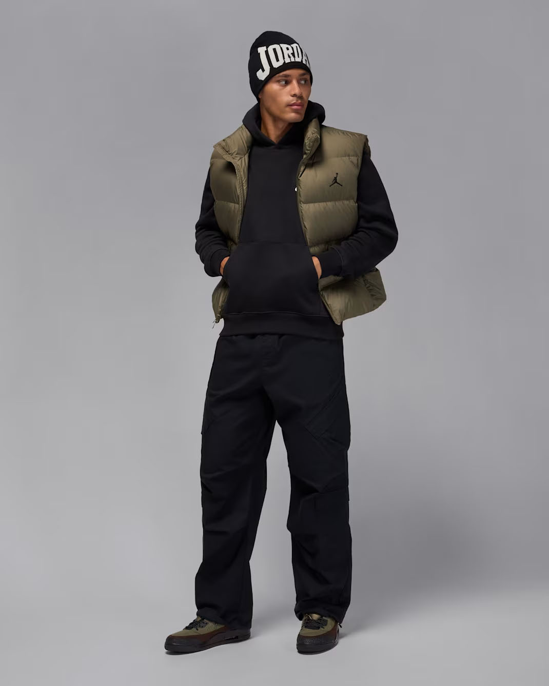 Jordan Spizike Low Beef and Broccoli Medium Olive Baroque Brown Mens Shoes 9