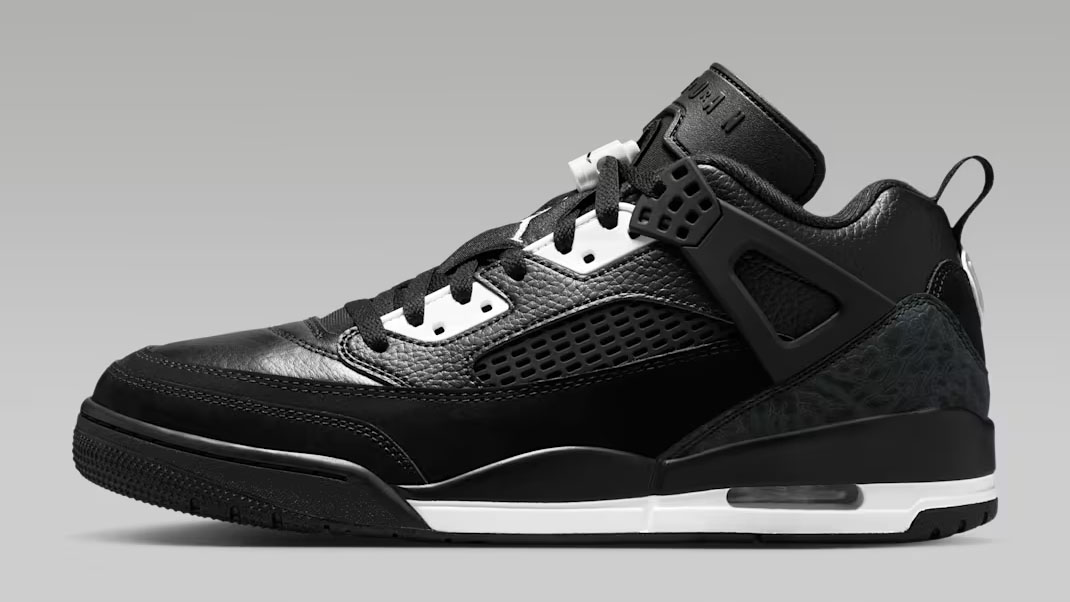 Jordan Spizike Low Black White Anthracite Mens Sneakers FQ1759-010