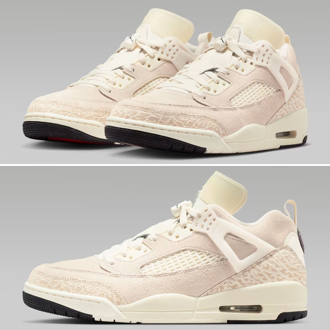 Jordan Spizike Low Sail Light Khaki Black Mens Shoes IQ0303-133