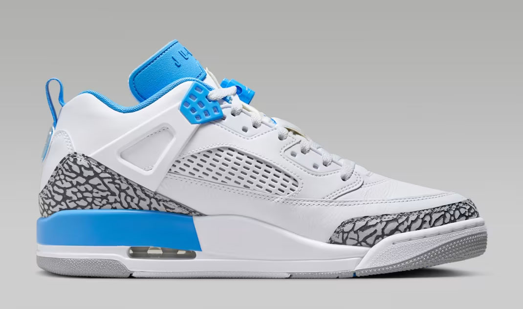 Jordan Spizike Low White University Blue Mens Sneakers 3