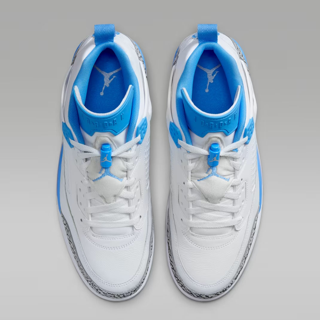 Jordan Spizike Low White University Blue Mens Sneakers 4
