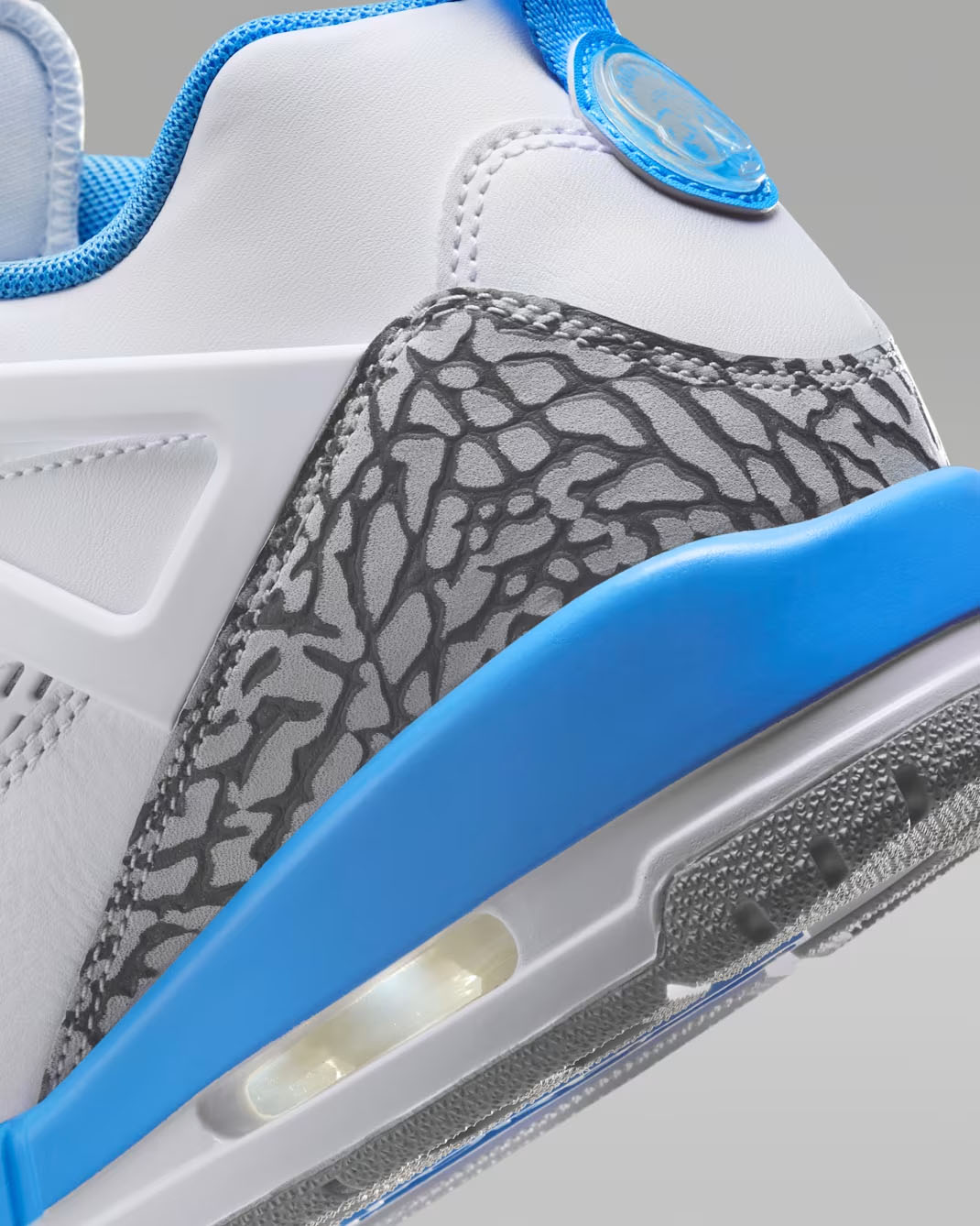 Jordan Spizike Low White University Blue Mens Sneakers 8