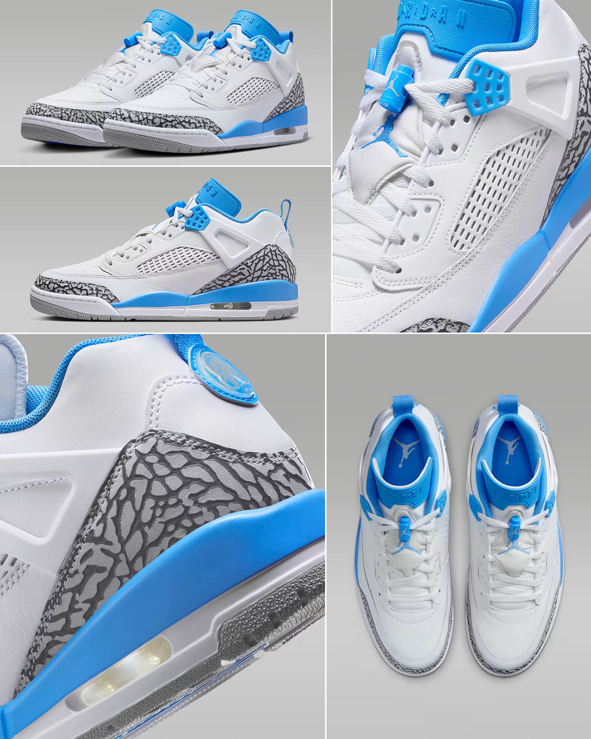 Jordan Spizike Low White Wolf Grey University Blue Mens Shoes FQ1759-141