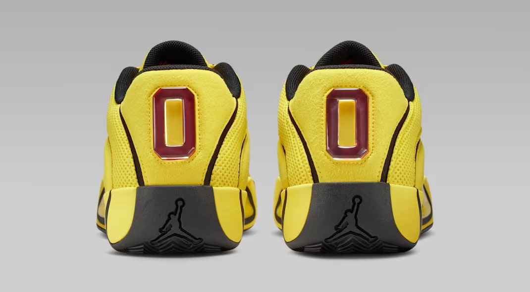 Jordan Tatum 4 Sonic Yellow Sunset Bruce Lee Basketball Shoes 5