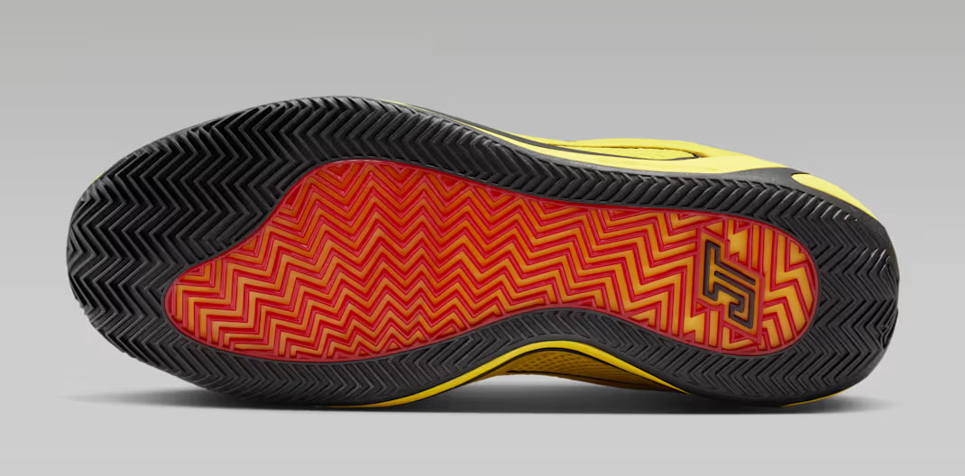 Jordan Tatum 4 Sonic Yellow Sunset Bruce Lee Basketball Shoes 6