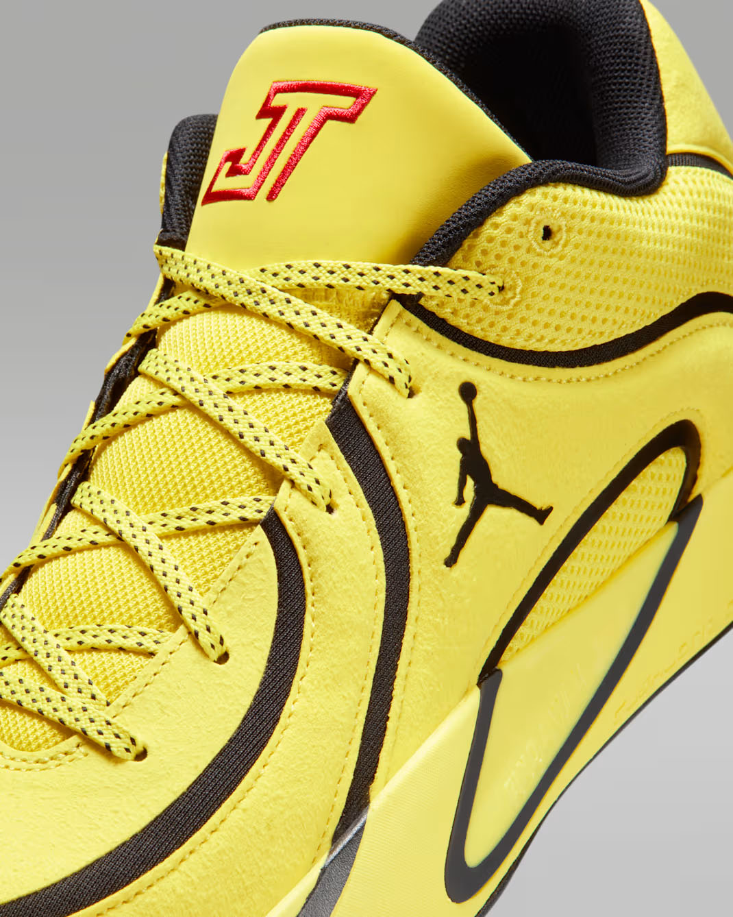 Jordan Tatum 4 Sonic Yellow Sunset Bruce Lee Basketball Shoes 7