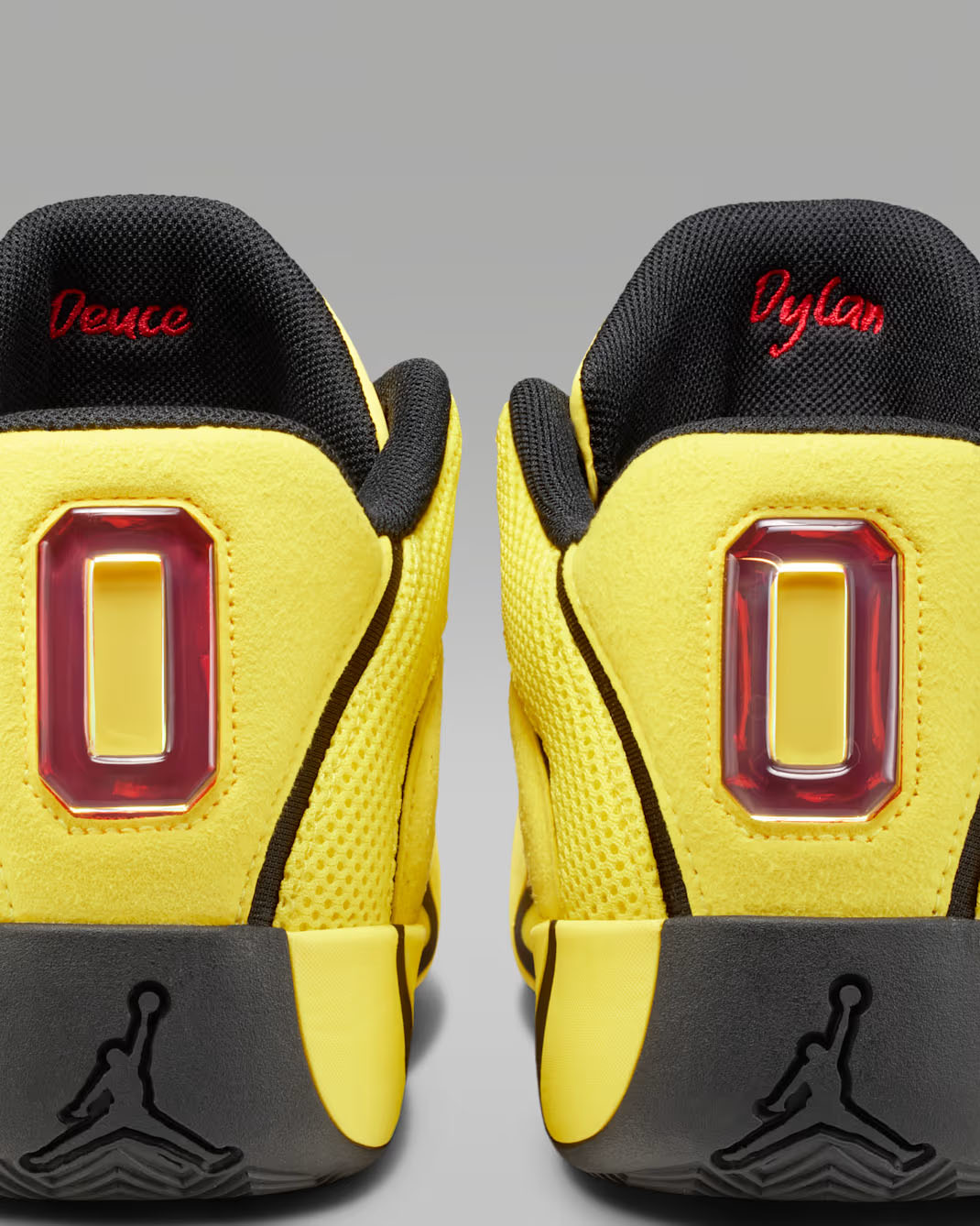 Jordan Tatum 4 Sonic Yellow Sunset Bruce Lee Basketball Shoes 9