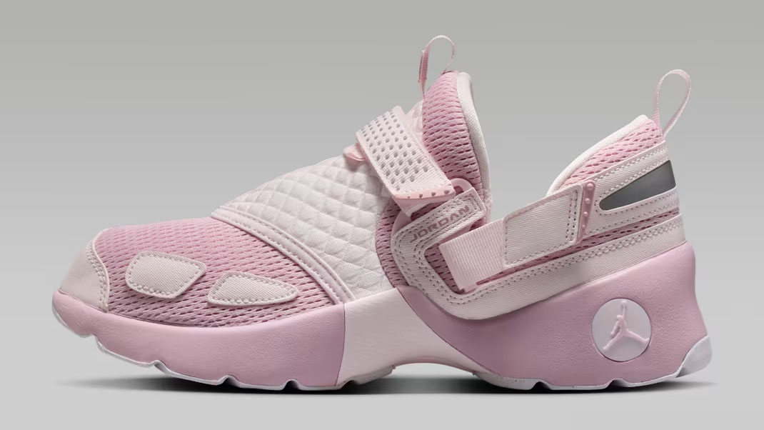 Jordan Trunner LX Iced Carmine Pearl Pink Reflective Silver Womens Sneakers HQ2164-607