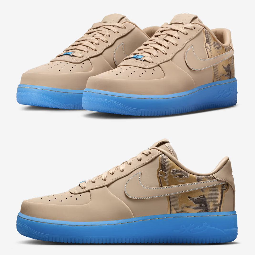 Kobe Bryant Nike Air Force 1 Low Linen Mens Shoes IH1018-200