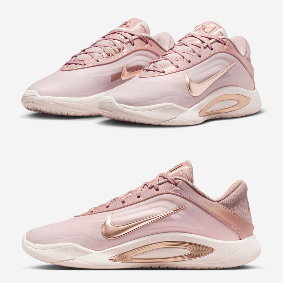 Nike A One Stone Mauve Basketball Shoes FZ8605-200