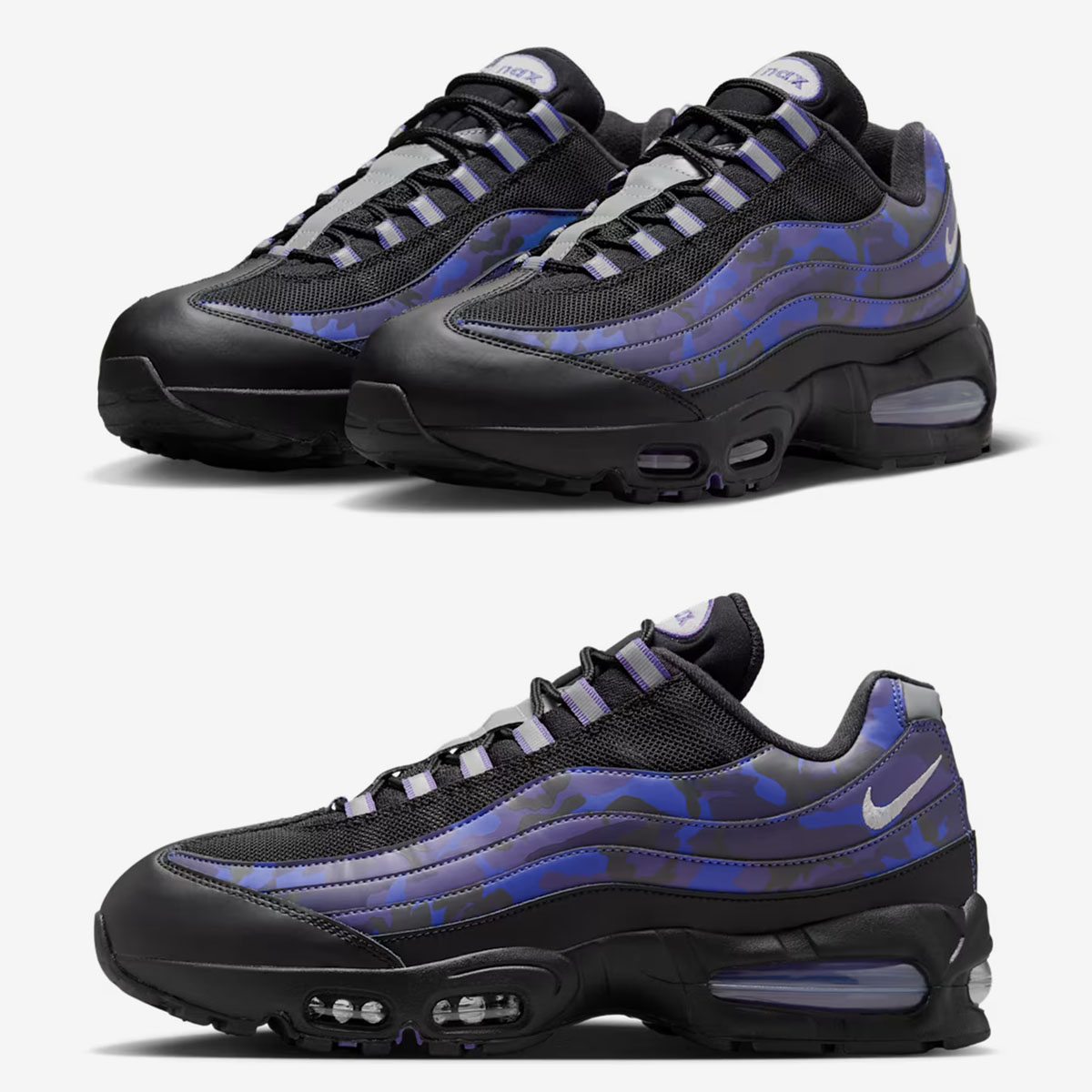 Nike Air Max 95 Court Purple Wild Grape Mens Shoes HQ1973-500