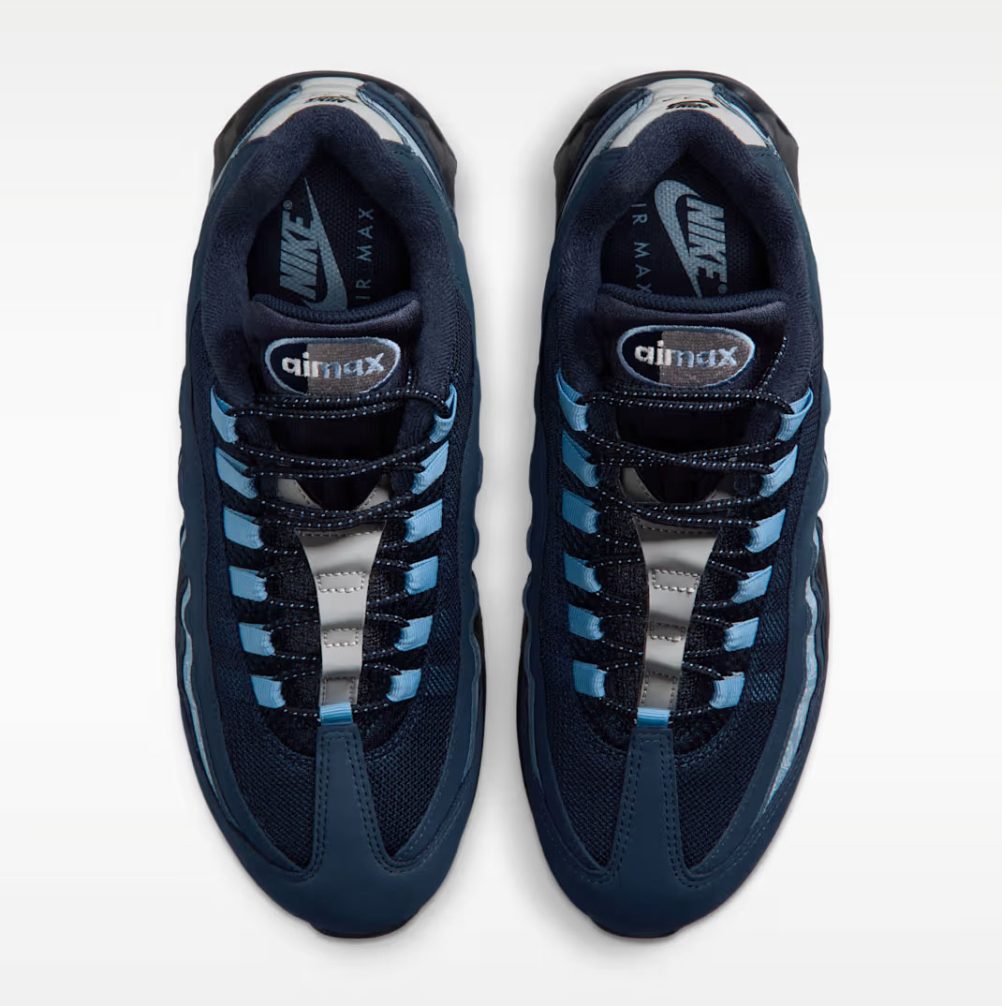 Nike Air Max 95 Work Blue Top Inside View Official Image