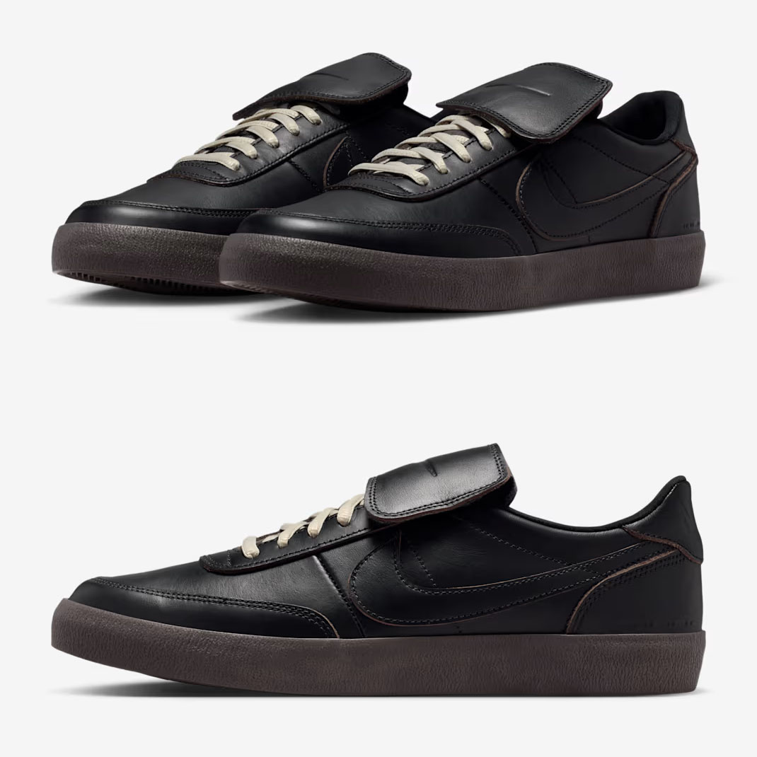 Nike Killshot 2 Premium Black Velvet Brown Cream Mens Shoes IR0801-010