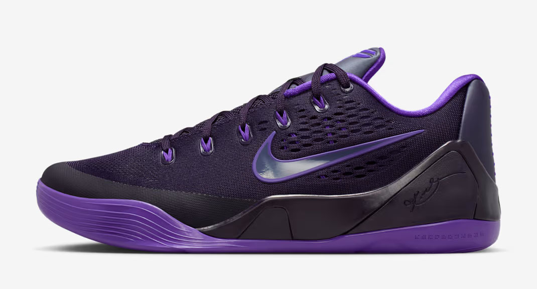 Nike Kobe 9 Elite Low EM Protro Purple Dynasty Basketball Shoes 2