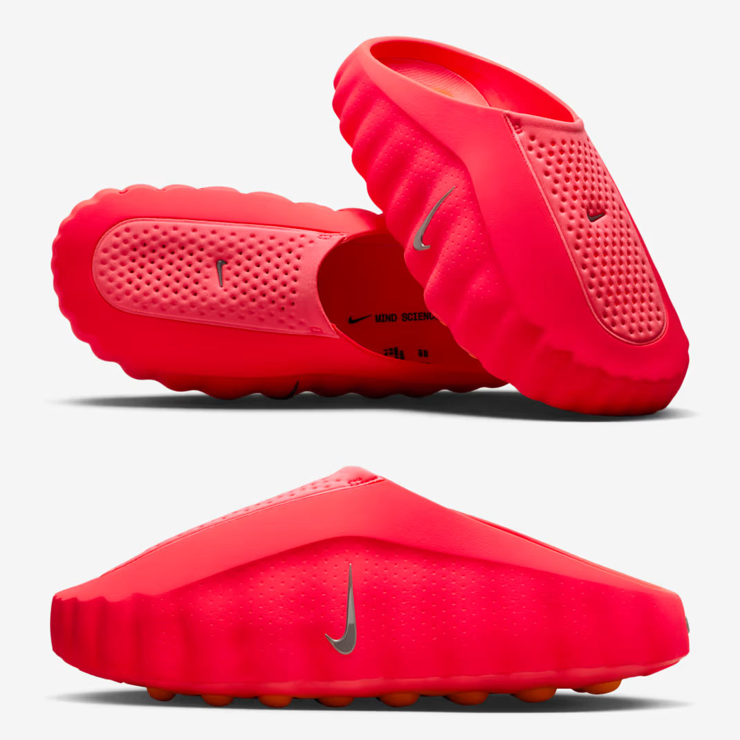 Nike Mind 001 Solar Red Hyper Crimson Mens Mules HQ4307-600