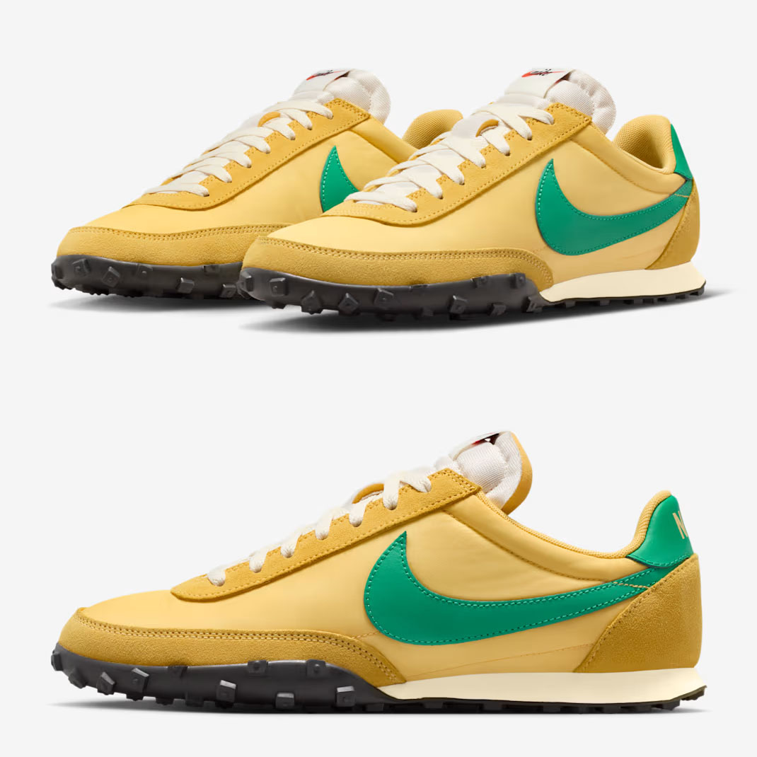 Nike Waffle Racer Topaz Gold Stadium Green Mens Shoes IM8658-700