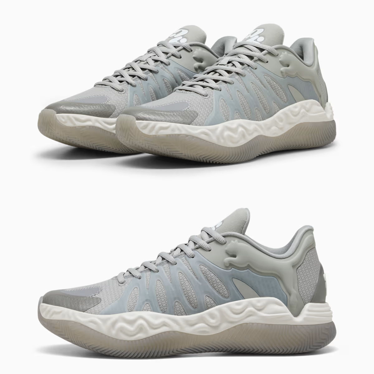 PUMA Hali 1 Smoke Grey Basketball Shoes 313452-01