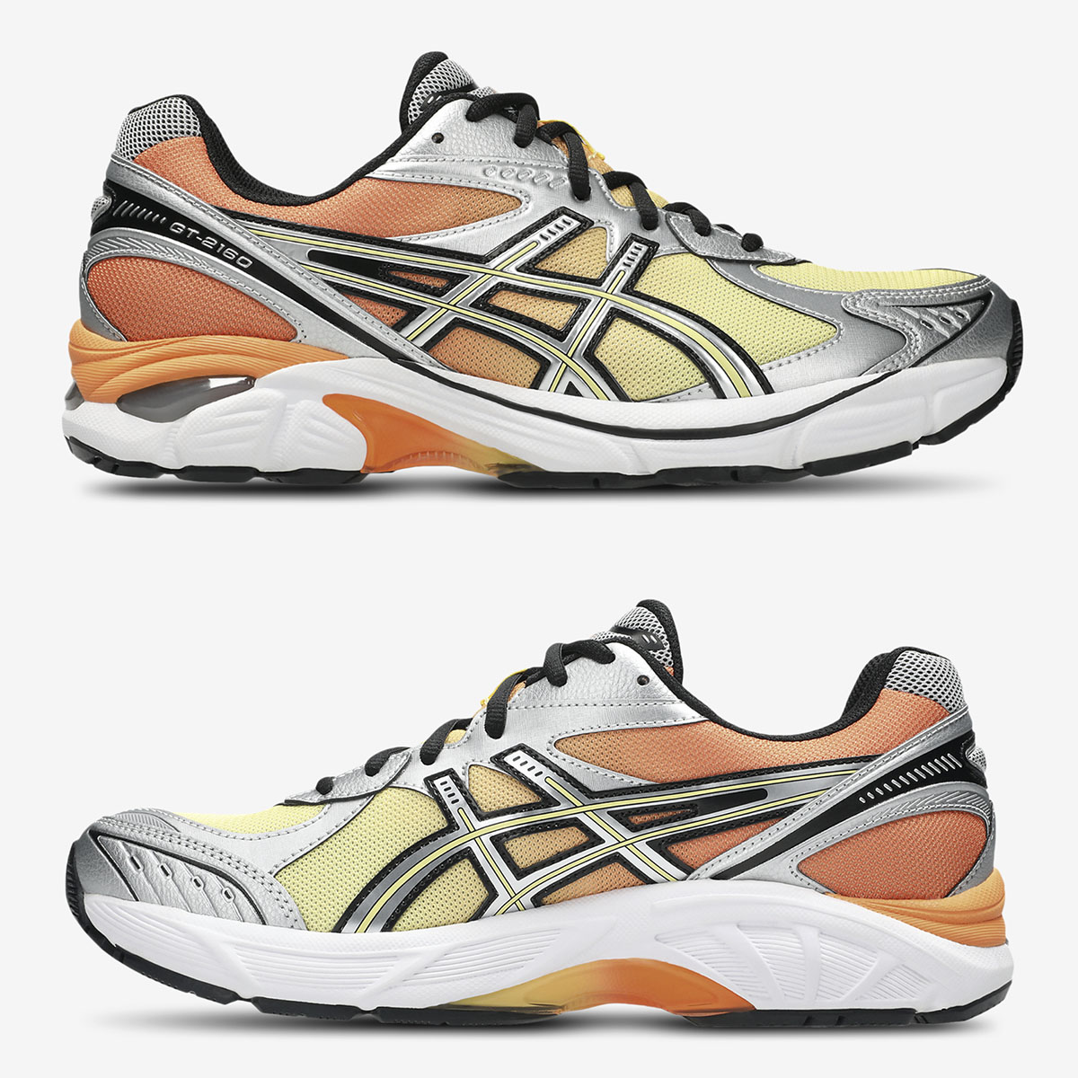 ASICS GT 2160 Silver Sun Peach Banana Cream Mens Shoes Sneakers 1203A783-700