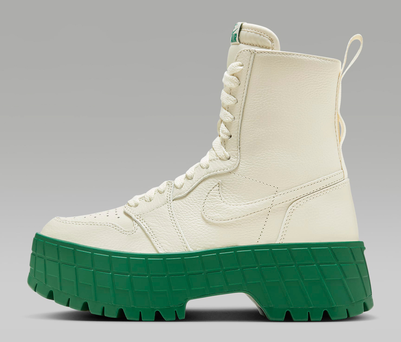 Air-Jordan-1-Brooklyn-Womens-Boots-Coconut-Milk-Pine-Green-Release-Date
