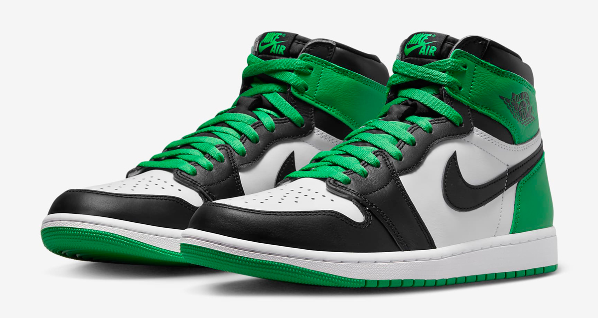 Air-Jordan-1-High-Lucky-Green-1