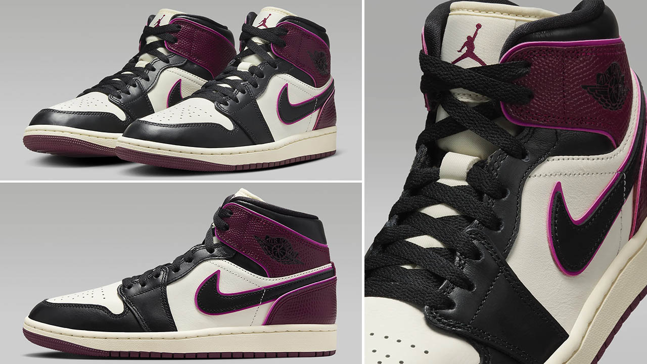 Air-Jordan-1-Mid-SE-Sail-Active-Pink-Bordeaux-Sneakers