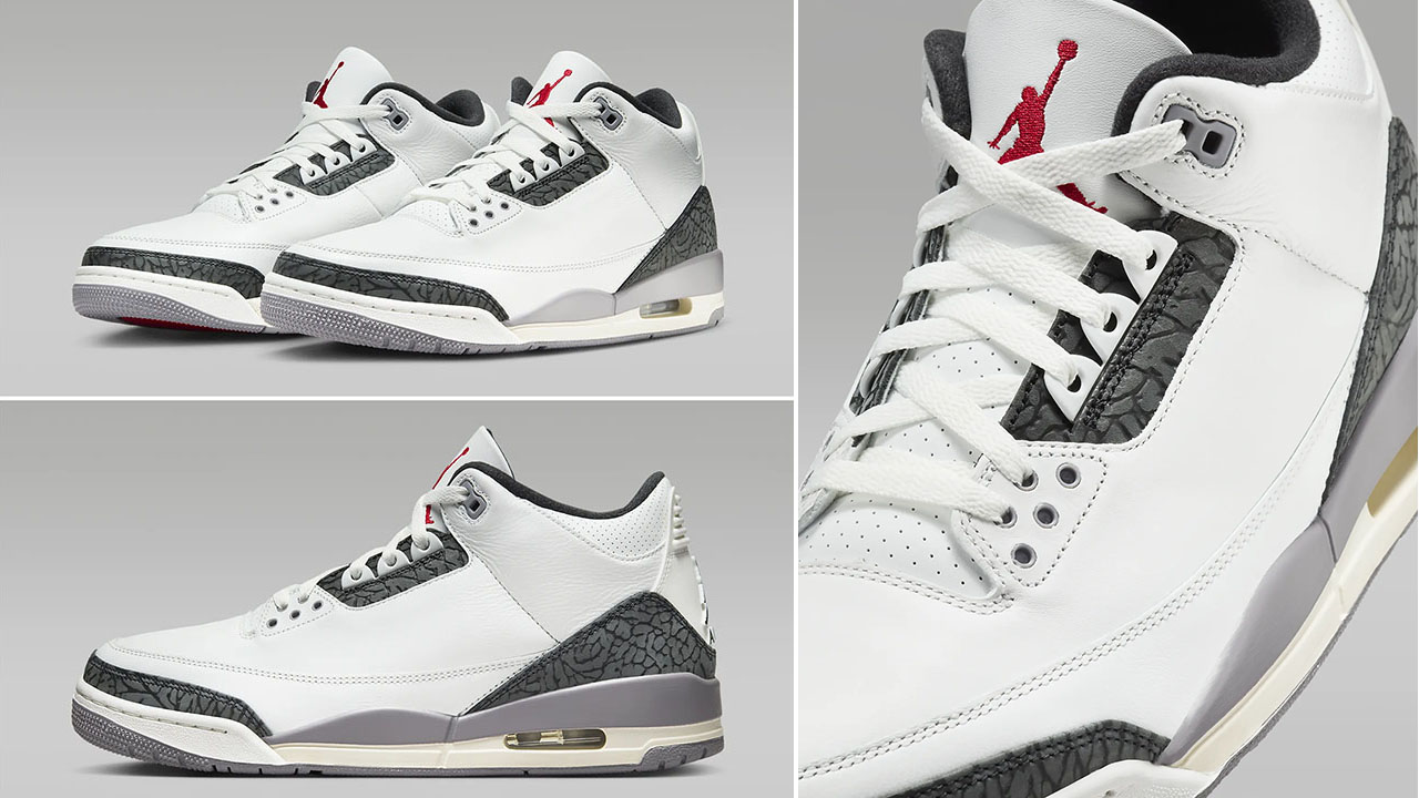 Air Jordan 3 Cement Grey 2024 Where to Buy