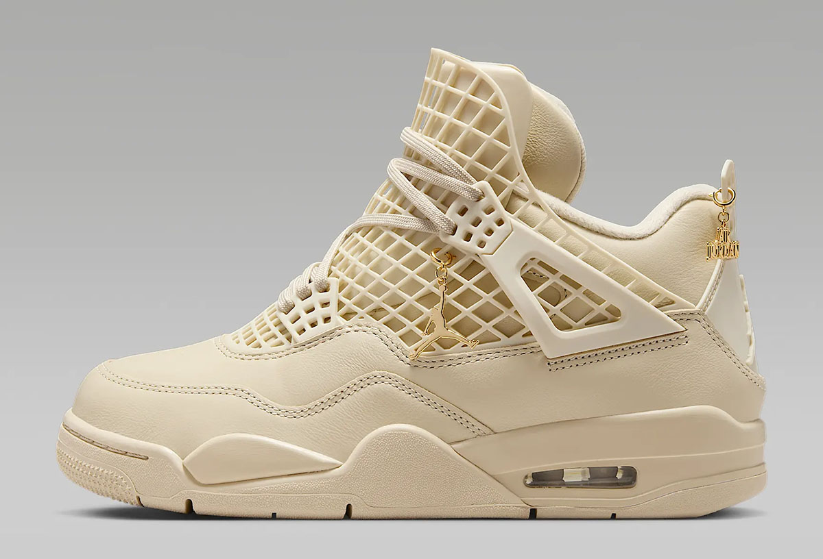 Air Jordan 4 Net Rattan Womens Shoes FN7251-200 Sneakers 2