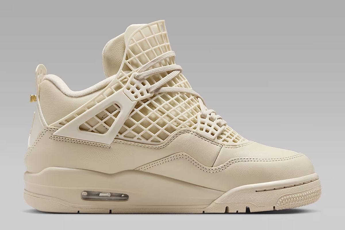 Air Jordan 4 Net Rattan Womens Shoes FN7251-200 Sneakers 3
