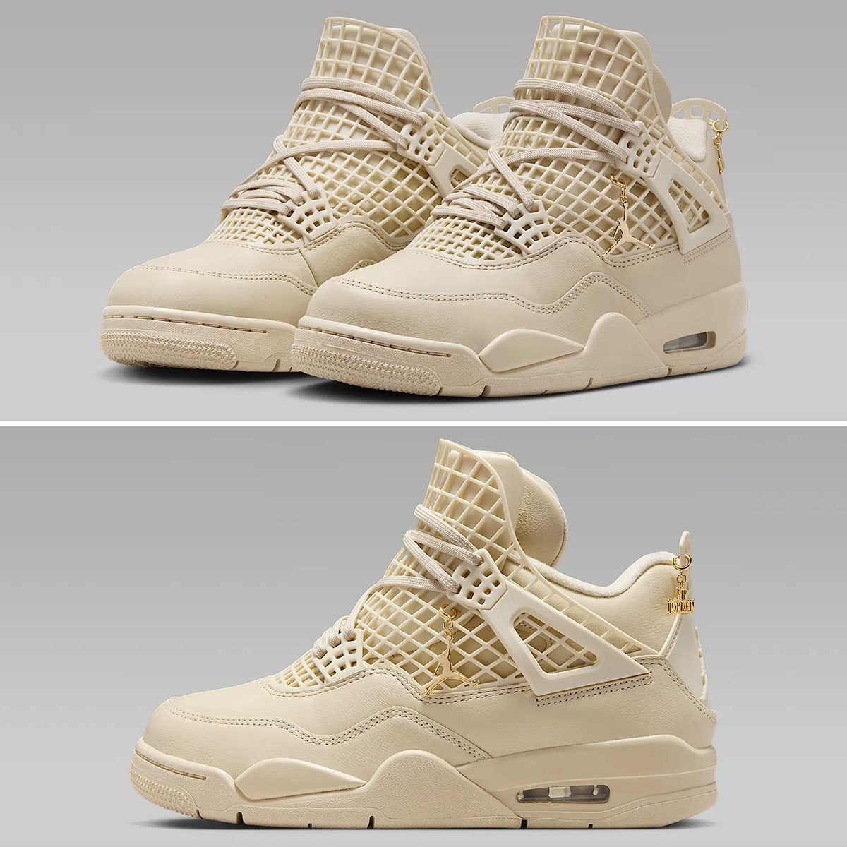 Air Jordan 4 Net Rattan Womens Shoes FN7251-200 Sneakers