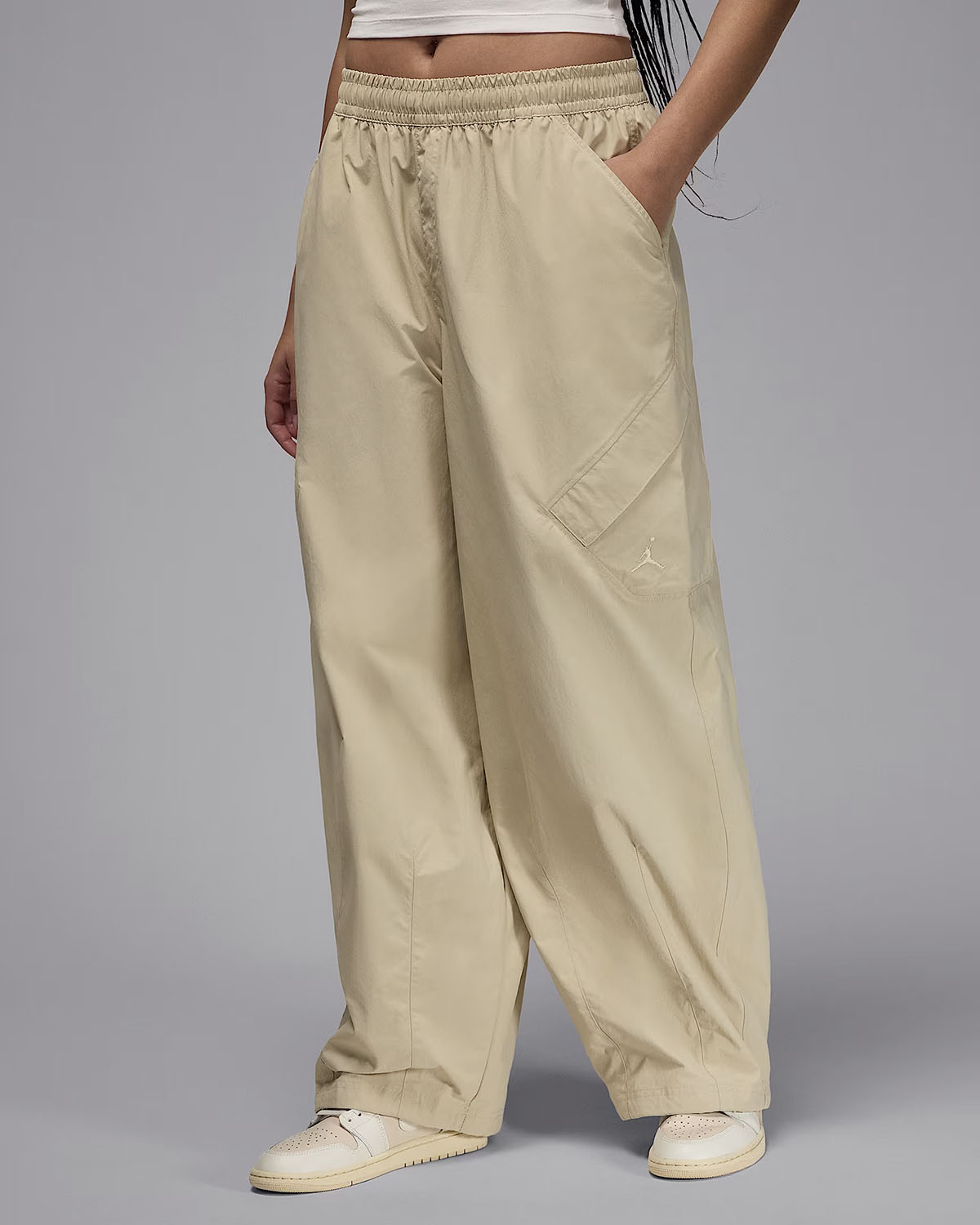 Jordan Flight Chicago Womens Parachute Pants Rattan