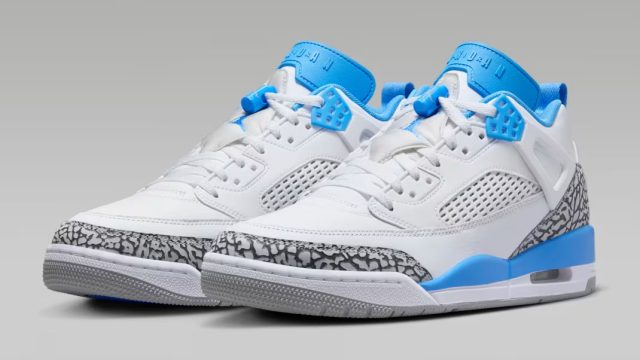 Jordan Spizike Low White University Blue Release Date Price Where to Buy