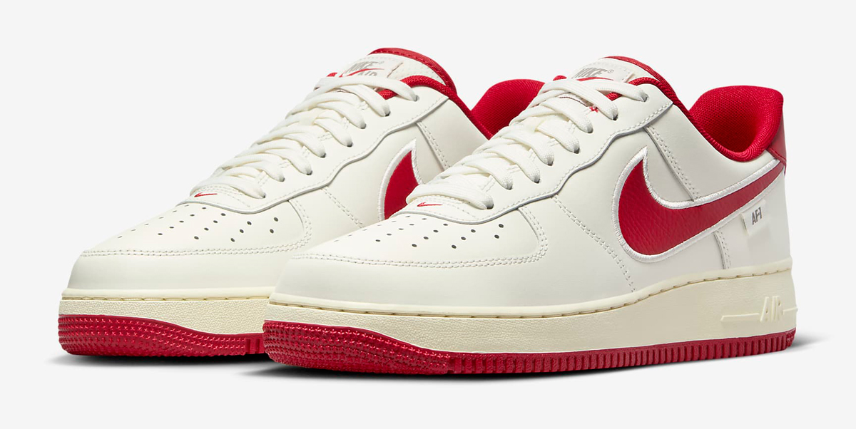 Nike-Air-Force-1-07-Low-Sail-Gym-Red-1