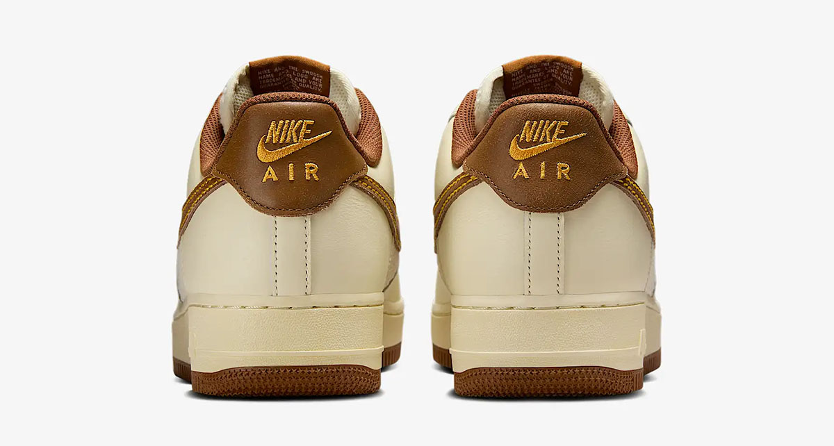 Nike Air Force 1 Low 07 LV8 Coconut Milk Canyon Gold Light British Tan Mens Shoes IB7719-113 Sneakers 5